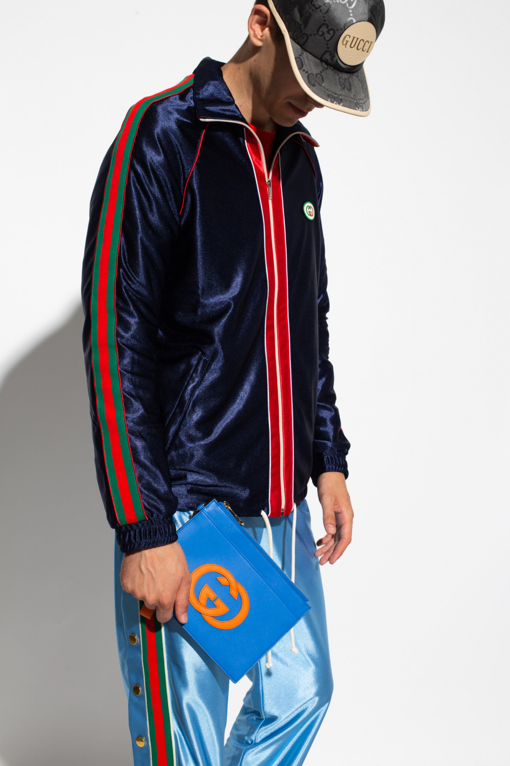 Sweatshirt with high neck Gucci - belt pouches with logo